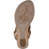 imageWHITE MOUNTAIN Womens All Good Cork Wedge SandalNaturalCork
