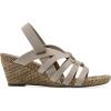 imageWHITE MOUNTAIN Womens Ataps Strappy SlingBack Wedge SandalEggshellSmooth