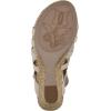 imageWHITE MOUNTAIN Womens Ataps Strappy SlingBack Wedge SandalEggshellSmooth