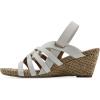 imageWHITE MOUNTAIN Womens Ataps Wedge SandalWhiteSmooth