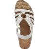 imageWHITE MOUNTAIN Womens Ataps Wedge SandalWhiteSmooth