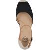 imageWHITE MOUNTAIN Womens Maintain MiniHeel Espadrille SandalBlackFabric