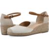 imageWHITE MOUNTAIN Womens Maintain MiniHeel Espadrille SandalNaturalFabric