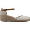 imageWHITE MOUNTAIN Womens Maintain MiniHeel Espadrille SandalNaturalFabric