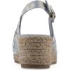 imageWHITE MOUNTAIN Womens Maize Espadrille Wedge SandalLtblueFloralFab