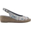 imageWHITE MOUNTAIN Womens Maize Espadrille Wedge SandalLtblueFloralFab