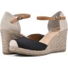 imageWHITE MOUNTAIN Womens Mamba Espadrille Wedge SandalBlackFabric