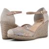 imageWHITE MOUNTAIN Womens Mamba Espadrille Wedge SandalBlushMeshFabric