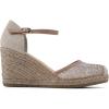 imageWHITE MOUNTAIN Womens Mamba Espadrille Wedge SandalBlushMeshFabric
