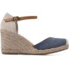 imageWHITE MOUNTAIN Womens Mamba Espadrille Wedge SandalDenimblueFab