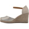 imageWHITE MOUNTAIN Womens Mamba Espadrille Wedge SandalGoldMetallicSmooth