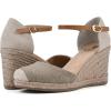 imageWHITE MOUNTAIN Womens Mamba Espadrille Wedge SandalLttaupeCanvas