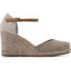 imageWHITE MOUNTAIN Womens Mamba Espadrille Wedge SandalLttaupeCanvas