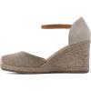 imageWHITE MOUNTAIN Womens Mamba Espadrille Wedge SandalLttaupeCanvas