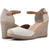 imageWHITE MOUNTAIN Womens Mamba Espadrille Wedge SandalNaturalFabric