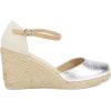 imageWHITE MOUNTAIN Womens Mamba Espadrille Wedge SandalSilver