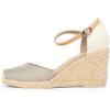 imageWHITE MOUNTAIN Womens Mamba Espadrille Wedge SandalTaupe