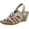 imageWHITE MOUNTAIN Womens Ataps Wedge SandalEggshellSmooth