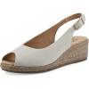 imageWHITE MOUNTAIN Womens Maize Espadrille Wedge SandalNaturalFabric