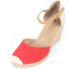 imageWHITE MOUNTAIN Womens Mamba Espadrille Wedge SandalMamba RedWhite