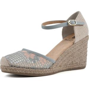 imageWHITE MOUNTAIN Womens Mamba Espadrille Wedge SandalSageMeshFabric