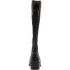 imageWHITE MOUNTAIN Womens Cushaw Block Heeled Tall Shaft Riding BootBlackSmooth