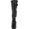 imageWHITE MOUNTAIN Womens Cushion Block Heeled Tall Shaft Western Riding BootBlackSmooth