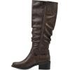 imageWHITE MOUNTAIN Womens Cushion Block Heeled Tall Shaft Western Riding BootMochaSmooth