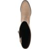 imageWHITE MOUNTAIN Womens Shoes Altitude StackHeeled Tall BootBeachwoodSuede