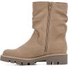 imageWHITE MOUNTAIN Womens Shoes Glean Lug Sole Mid Calf BootBeachwoodSuede