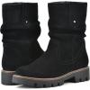 imageWHITE MOUNTAIN Womens Shoes Glean Lug Sole Mid Calf BootBlackSuede