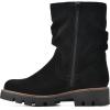 imageWHITE MOUNTAIN Womens Shoes Glean Lug Sole Mid Calf BootBlackSuede