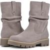 imageWHITE MOUNTAIN Womens Shoes Glean Lug Sole Mid Calf BootLttaupeSuede