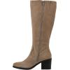 imageWHITE MOUNTAIN Womens Tater Block Heeled Tall Shaft BootBeachwoodSuede