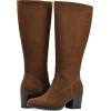 imageWHITE MOUNTAIN Womens Tater Block Heeled Tall Shaft BootHazelSuede