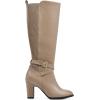 imageWHITE MOUNTAIN Womens Teals Block Heeled Dress Tailored Tall Shaft BootBeachwoodSmooth