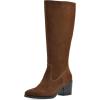 imageWHITE MOUNTAIN Womens Tater Block Heeled Tall Shaft BootHazelSuede