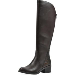 imageWHITE MOUNTAIN Womens Cushaw Block Heeled Tall Shaft Riding BootBrownSmooth