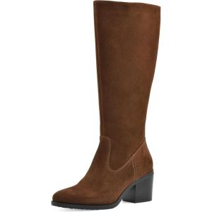 imageWHITE MOUNTAIN Womens Tater Block Heeled Tall Shaft BootHazelSuede