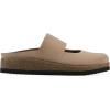 imageWHITE MOUNTAIN Womens Bassi Keyhole Signature ComfortMolded Footbed MuleBeach WoodSuede
