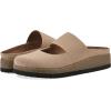 imageWHITE MOUNTAIN Womens Bassi Keyhole Signature ComfortMolded Footbed MuleBeach WoodSuede