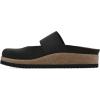 imageWHITE MOUNTAIN Womens Bassi Keyhole Signature ComfortMolded Footbed MuleBlackNubuck