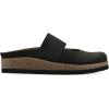 imageWHITE MOUNTAIN Womens Bassi Keyhole Signature ComfortMolded Footbed MuleBlackNubuck