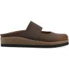 imageWHITE MOUNTAIN Womens Bassi Keyhole Signature ComfortMolded Footbed MuleBrownLeather