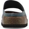 imageWHITE MOUNTAIN Womens Bassi Keyhole Signature ComfortMolded Footbed MuleVintage BlueFabric