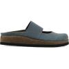 imageWHITE MOUNTAIN Womens Bassi Keyhole Signature ComfortMolded Footbed MuleVintage BlueFabric
