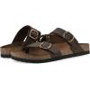 imageWHITE MOUNTAIN Womens Hammy Braided Signature ComfortMolded Footbed SandalBrownLeather