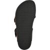 imageWHITE MOUNTAIN Womens Hammy Braided Signature ComfortMolded Footbed SandalBrownLeather