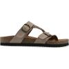 imageWHITE MOUNTAIN Womens Hammy Braided Signature ComfortMolded Footbed SandalSandal WoodSuede