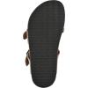 imageWHITE MOUNTAIN Womens Hammy Braided Signature ComfortMolded Footbed SandalSandal WoodSuede